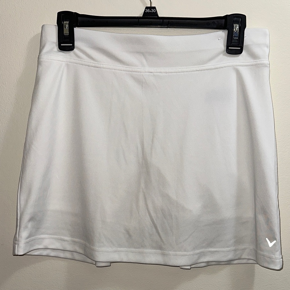 Callaway White Golf Skirt